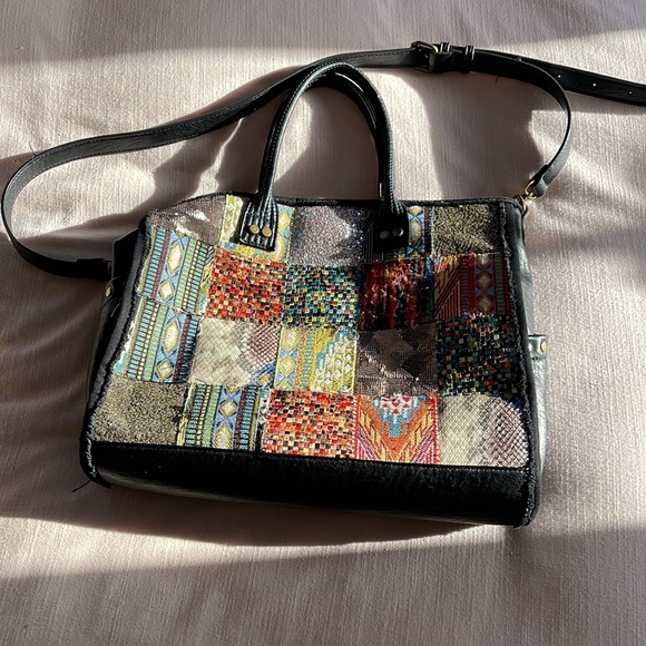 Antik Kraft leather boho bag with adjustable strap - Picture 5 of 15